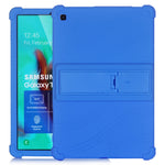 Custodia in silicone con stand per Galaxy Tab A 10.1 e S5e