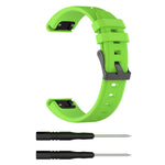 Cinturino in silicone per Garmin Fenix 5 22 mm
