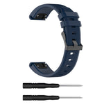 Cinturino in silicone per Garmin Fenix 5 22 mm