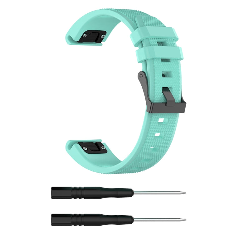 Cinturino in silicone per Garmin Fenix 5 22 mm