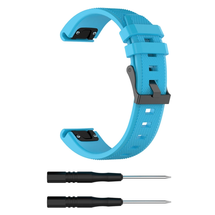 Cinturino in silicone per Garmin Fenix 5 22 mm