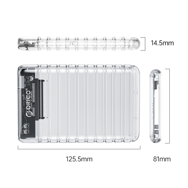 Custodia esterna per disco rigido USB 3.0 da 2,5 pollici ORICO 2139C3-V1