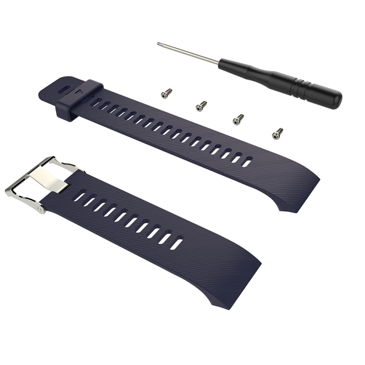 Per cinturino da polso di ricambio in silicone Garmin Forerunner 30/35