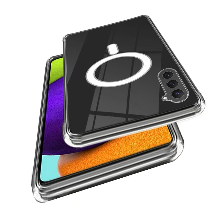 Custodia per telefono in TPU acrilico magnetico MagSafe, For Samsung Galaxy S23 5G, For Samsung Galaxy S23+ 5G, For Samsung Galaxy S23 Ultra 5G