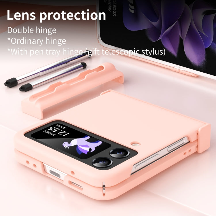 Custodia per telefono Macaron in tre pezzi con stilo, For Samsung Galaxy Z Flip4 5G, For Motorola Razr 2022