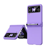 Custodia per telefono Macaron in tre pezzi con stilo, For Samsung Galaxy Z Flip4 5G, For Motorola Razr 2022