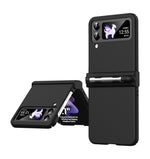 Custodia per telefono Macaron in tre pezzi con stilo, For Samsung Galaxy Z Flip4 5G, For Motorola Razr 2022