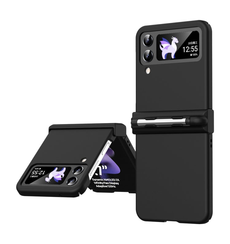 Custodia per telefono Macaron in tre pezzi con stilo, For Samsung Galaxy Z Flip4 5G, For Motorola Razr 2022
