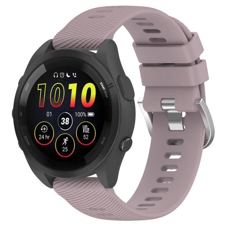 Cinturino in silicone tinta unita da 22 mm, For Garmin Forerunner 265