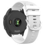 Cinturino in silicone tinta unita da 18 mm, For Garmin Forerunner 265S