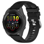 Cinturino in silicone tinta unita da 18 mm, For Garmin Forerunner 265S