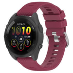 Cinturino in silicone tinta unita da 18 mm, For Garmin Forerunner 265S