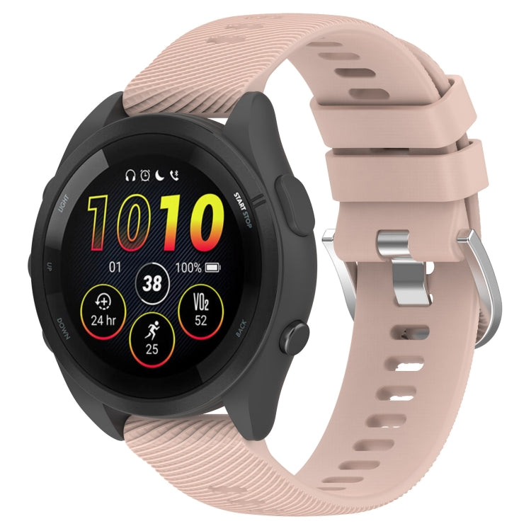 Cinturino in silicone tinta unita da 18 mm, For Garmin Forerunner 265S
