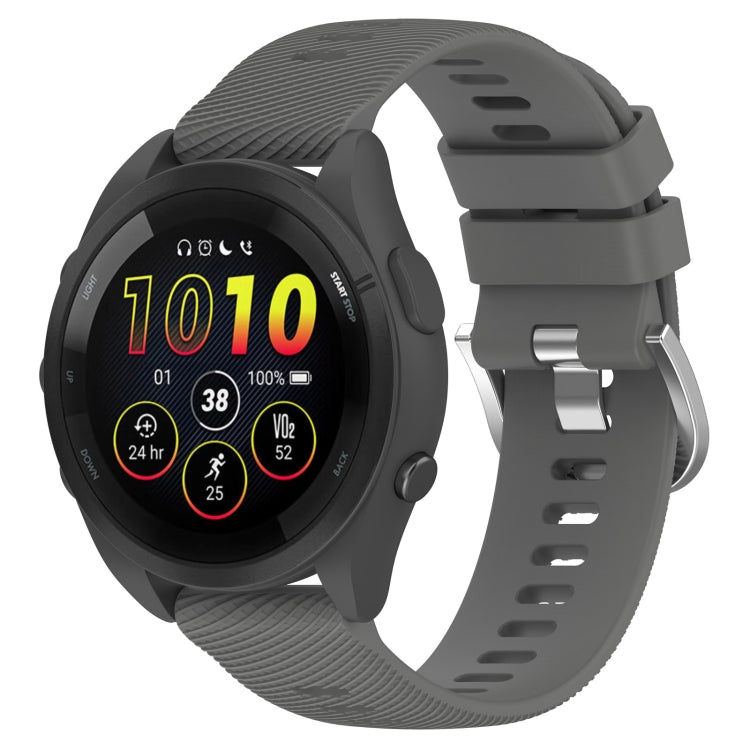 Cinturino in silicone tinta unita da 18 mm, For Garmin Forerunner 265S