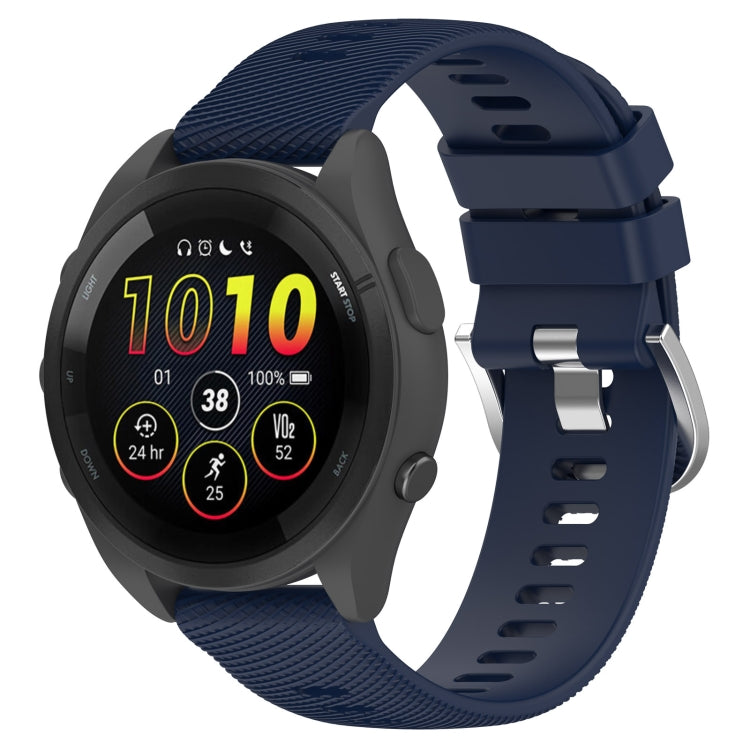 Cinturino in silicone tinta unita da 18 mm, For Garmin Forerunner 265S