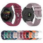 Cinturino in silicone tinta unita da 18 mm, For Garmin Forerunner 265S