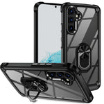 Custodia per telefono con protezione dell'obiettivo in TPU + PC con supporto per anello, For Samsung Galaxy A54