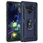 Per LG Stylo 6 Custodia protettiva antiurto in TPU + PC con supporto girevole a 360 gradi, For LG Stylo 6