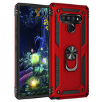 Per LG Stylo 6 Custodia protettiva antiurto in TPU + PC con supporto girevole a 360 gradi, For LG Stylo 6
