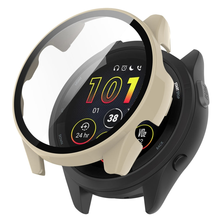 Custodia protettiva PC con pellicola vetro per Garmin Forerunner