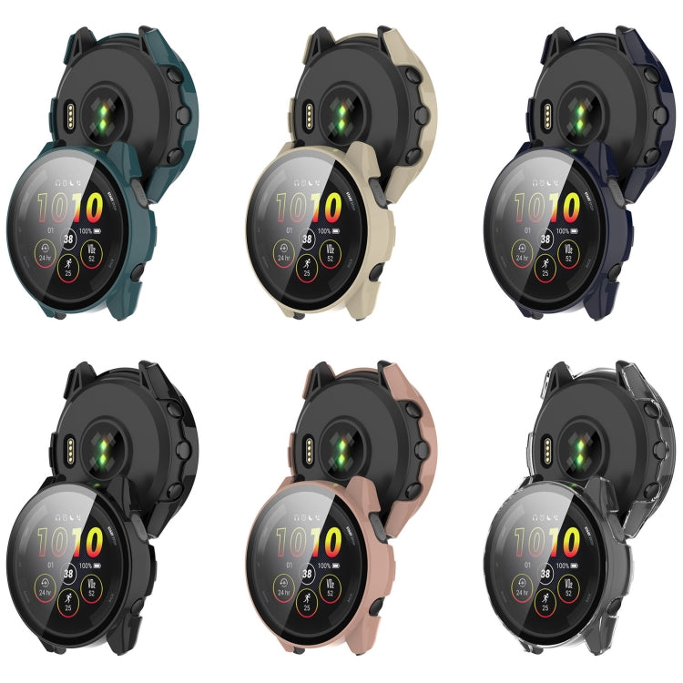 Custodia protettiva PC con pellicola vetro per Garmin Forerunner