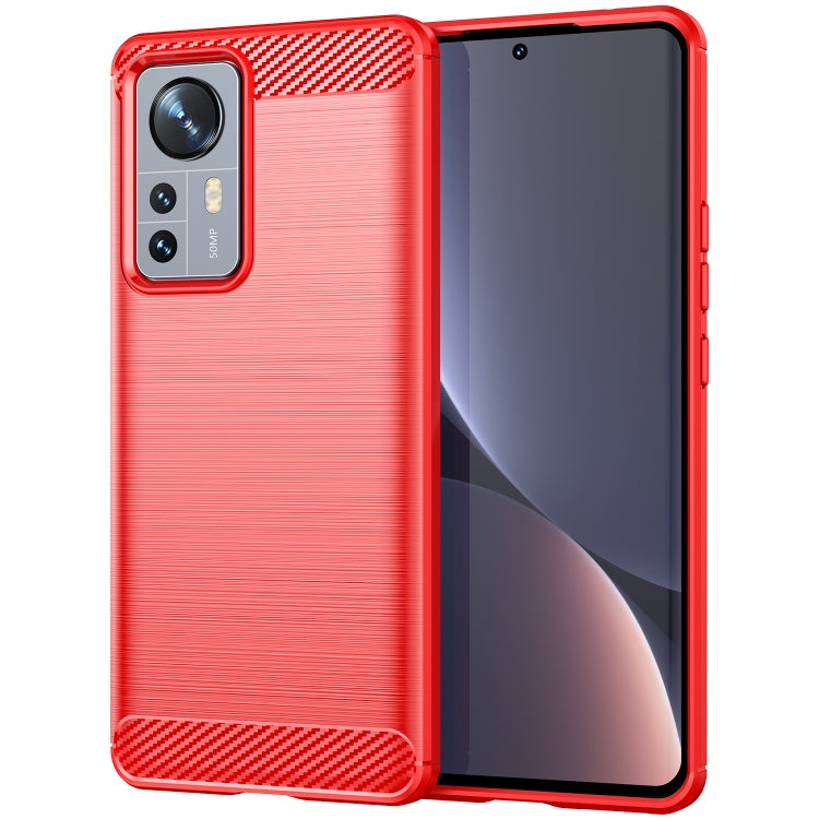 Custodia per telefono TPU in fibra di carbonio con trama spazzolata, For Xiaomi Redmi 9 Activ, For Xiaomi Redmi 9 India, For Xiaomi Redmi 9C NFC, For Xiaomi Redmi 10A, For Xiaomi 12S, For Xiaomi 12X, For Xiaomi 12 Pro Dimensity, For Xiaomi 12S Pro