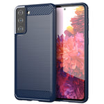 Custodia per telefono TPU in fibra di carbonio con trama spazzolata, For Xiaomi Redmi Note 12 4G Global, For Samsung Galaxy S20 FE 2022, For Samsung Galaxy S21, For Samsung Galaxy S21 Ultra, For Samsung Galaxy S21+, For Samsung Galaxy S20 FE