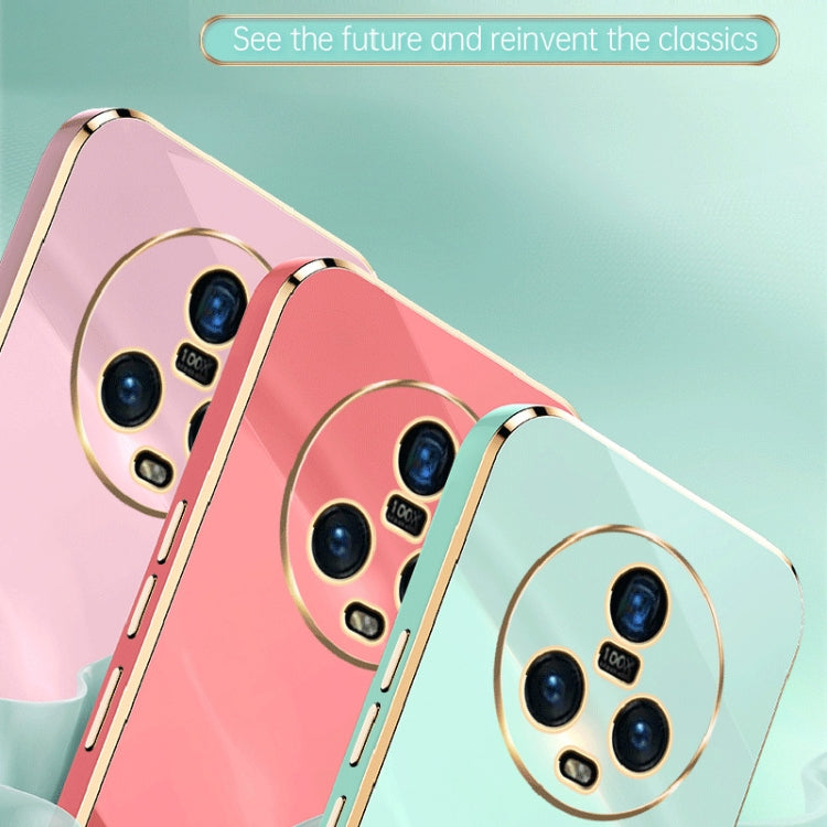 Custodia per telefono in TPU elettrolitico 6D con bordo dritto XINLI, For Honor Magic5 5G, For Honor Magic5 Pro 5G, For Honor X7a 2023