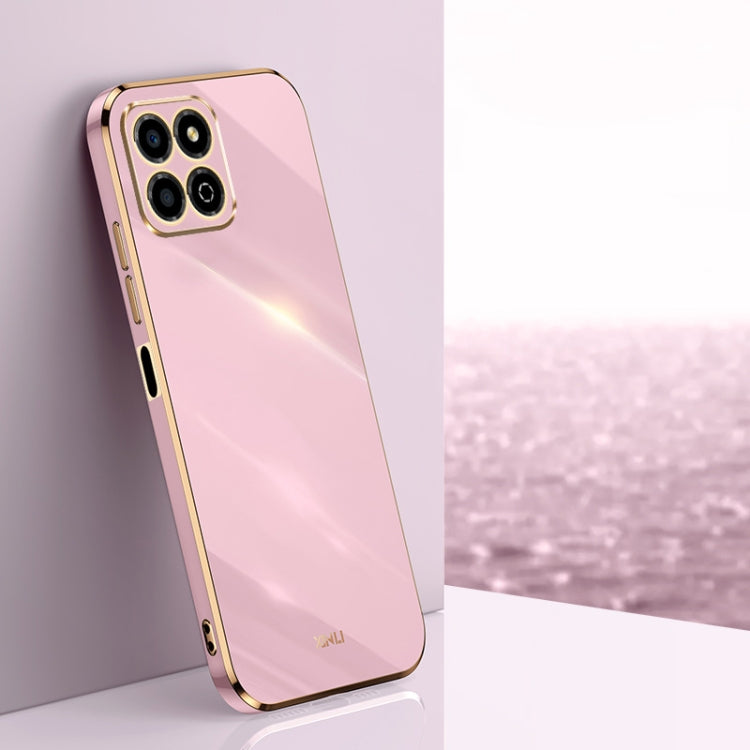 Custodia per telefono in TPU elettrolitico 6D con bordo dritto XINLI, For Honor X8a 2023, For Honor X9a 5G, For Huawei nova Y61