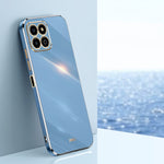 Custodia per telefono in TPU elettrolitico 6D con bordo dritto XINLI, For Honor X8a 2023, For Honor X9a 5G, For Huawei nova Y61