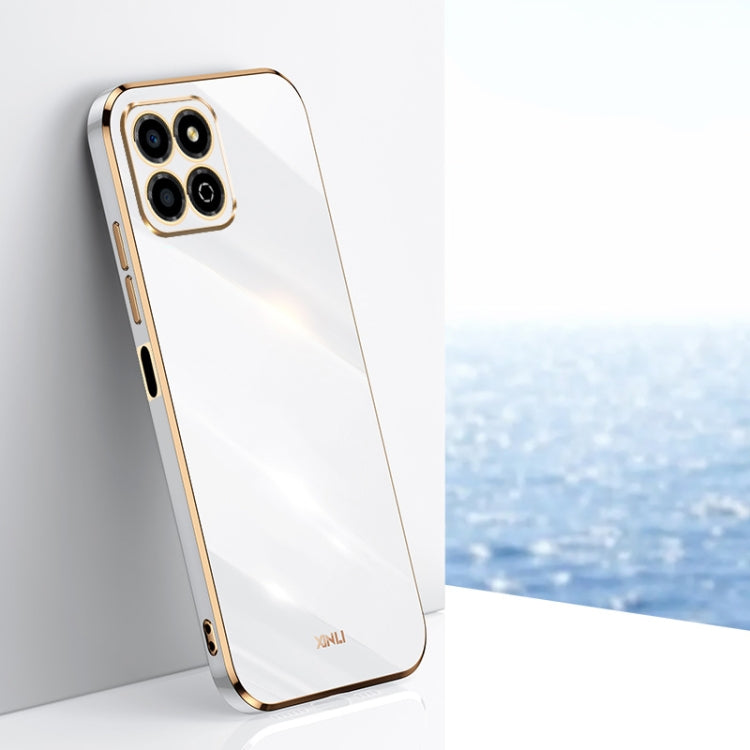Custodia per telefono in TPU elettrolitico 6D con bordo dritto XINLI, For Honor X8a 2023, For Honor X9a 5G, For Huawei nova Y61