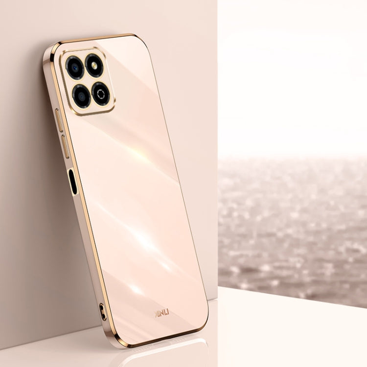 Custodia per telefono in TPU elettrolitico 6D con bordo dritto XINLI, For Honor X8a 2023, For Honor X9a 5G, For Huawei nova Y61