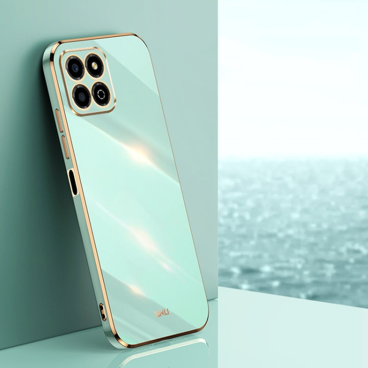 Custodia per telefono in TPU elettrolitico 6D con bordo dritto XINLI, For Honor X8a 2023, For Honor X9a 5G, For Huawei nova Y61