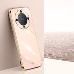 Custodia per telefono in TPU elettrolitico 6D con bordo dritto XINLI, For Honor X8a 2023, For Honor X9a 5G, For Huawei nova Y61