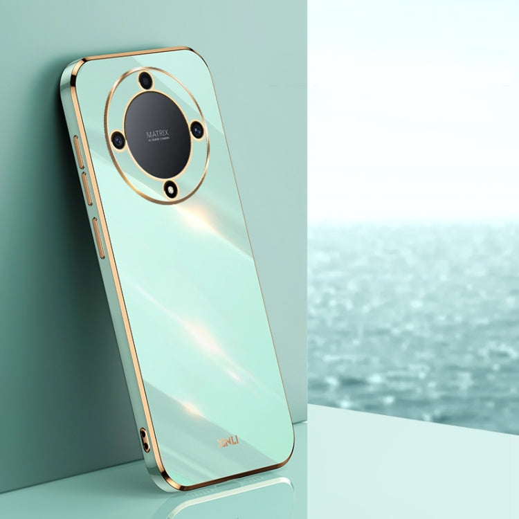 Custodia per telefono in TPU elettrolitico 6D con bordo dritto XINLI, For Honor X8a 2023, For Honor X9a 5G, For Huawei nova Y61