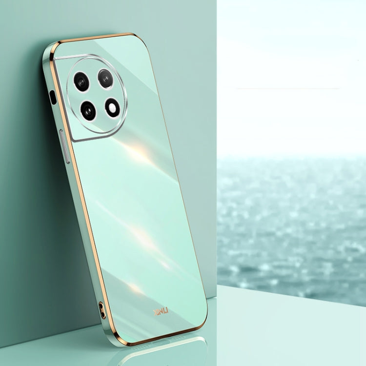 Custodia per telefono in TPU elettrolitico 6D con bordo dritto XINLI, For OnePlus 11, For OnePlus Ace 2, For Realme GT Neo 5