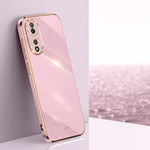 Custodia per telefono in TPU elettrolitico 6D con bordo dritto XINLI, For OPPO Reno8 T 5G, For vivo Y100, For Samsung Galaxy A24 4G