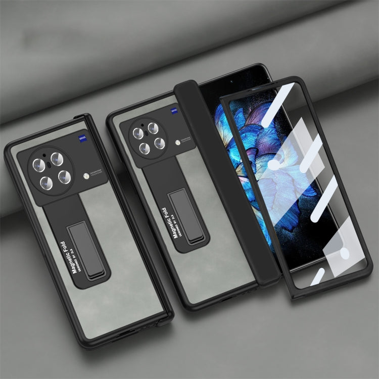Custodia per telefono all-inclusive Napa Texture, For vivo X Fold, For Huawei Mate X2 5G, For Samsung Galaxy Z Fold2 5G