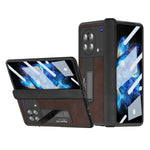 Custodia per telefono all-inclusive Napa Texture, For vivo X Fold, For Huawei Mate X2 5G, For Samsung Galaxy Z Fold2 5G