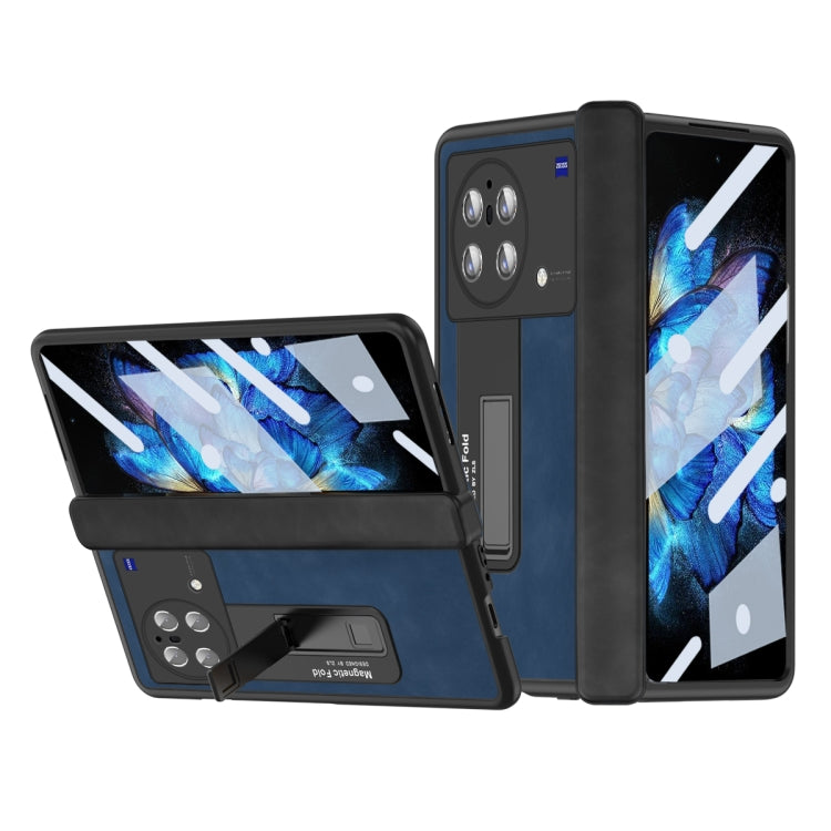 Custodia per telefono all-inclusive Napa Texture, For vivo X Fold, For Huawei Mate X2 5G, For Samsung Galaxy Z Fold2 5G