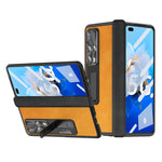 Custodia per telefono all-inclusive Napa Texture, For vivo X Fold, For Huawei Mate X2 5G, For Samsung Galaxy Z Fold2 5G