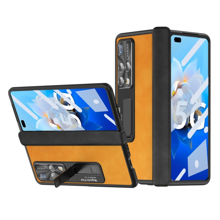 Custodia per telefono all-inclusive Napa Texture, For vivo X Fold, For Huawei Mate X2 5G, For Samsung Galaxy Z Fold2 5G
