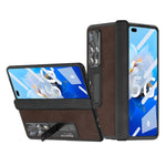 Custodia per telefono all-inclusive Napa Texture, For vivo X Fold, For Huawei Mate X2 5G, For Samsung Galaxy Z Fold2 5G
