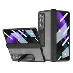 Custodia per telefono all-inclusive Napa Texture, For vivo X Fold, For Huawei Mate X2 5G, For Samsung Galaxy Z Fold2 5G