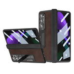Custodia per telefono all-inclusive Napa Texture, For vivo X Fold, For Huawei Mate X2 5G, For Samsung Galaxy Z Fold2 5G