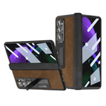 Custodia per telefono all-inclusive Napa Texture, For vivo X Fold, For Huawei Mate X2 5G, For Samsung Galaxy Z Fold2 5G
