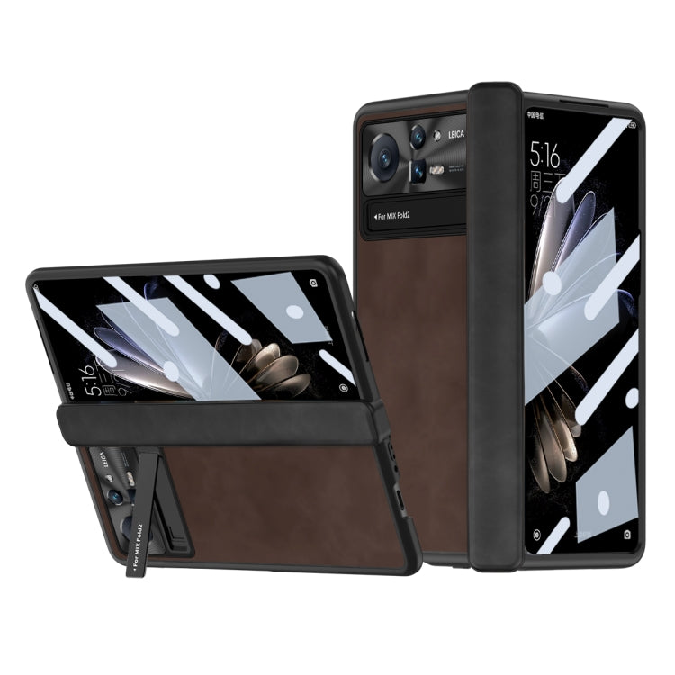 Custodia per telefono all-inclusive Napa Texture, For Xiaomi Mix Fold 2