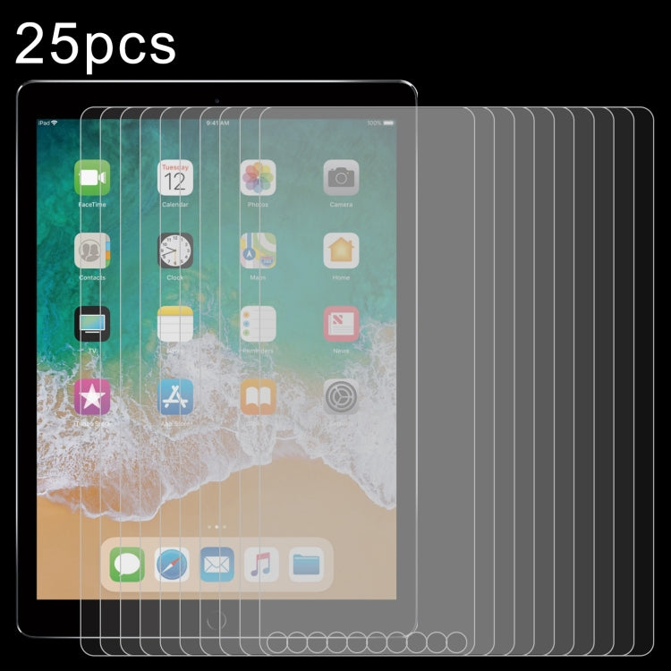Pellicola per tablet in vetro temperato antideflagrante da 25 pezzi 9H 2.5D, For iPad Pro 12.9 2017 / 2015 (25pcs), For OPPO Pad 2 / Pad Neo 11.4(25 PCS)