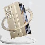 Custodia per telefono pieghevole integrata con cerniera, For Huawei Mate X2, For Honor Magic Vs, For Samsung Galaxy Z Fold3 5G