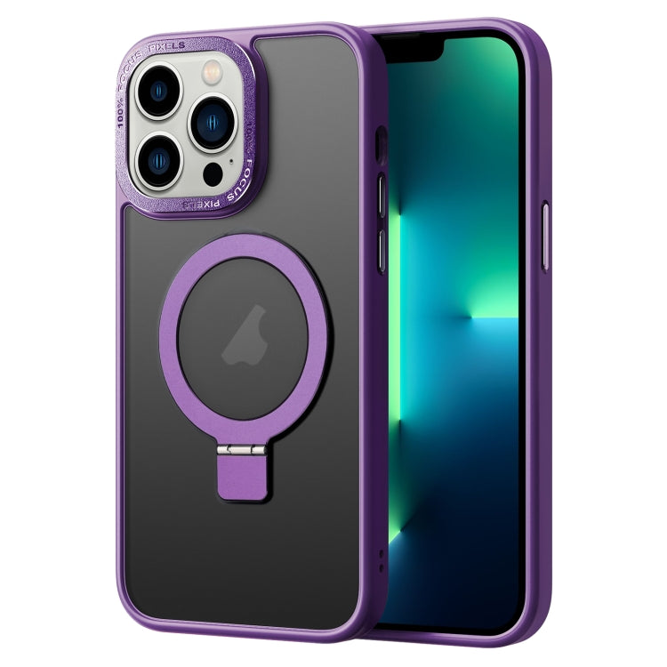 Custodia per telefono con supporto magnetico Skin Feel MagSafe, For iPhone 13 Pro Max, For iPhone 13 Pro, For iPhone 13, For iPhone 12 Pro Max